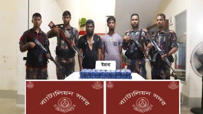 আটক দুই ব্যক্তি