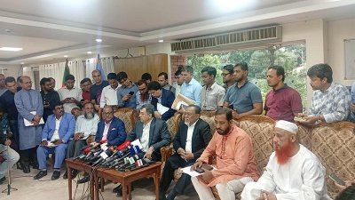 কথা বলছেন সালাহ উদ্দিন আহমদ