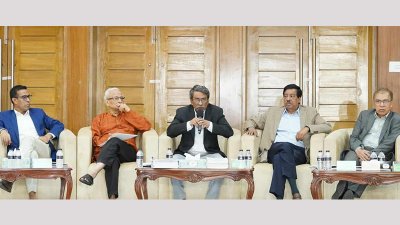 জাতীয় ঐকমত্য কমিশনের বৈঠকে অধ্যাপক আলী রীয়াজসহ অন্যরা