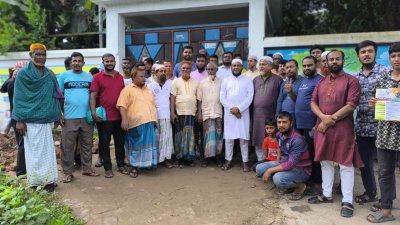জামায়াতের ব্রাহ্মণবাড়িয়া-৪ আসনের সংসদ সদস্য প্রার্থী আতাউর রহমান সরকারের পথসভা