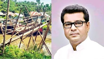 ব্রিজ হয়নি এখনও কিন্তু টাকা চলে গেছে সাবেক এমপির পকেটে