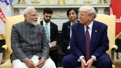নরেন্দ্র মোদি ও ডোনাল্ড ট্রাম্প। ফাইল ছবি