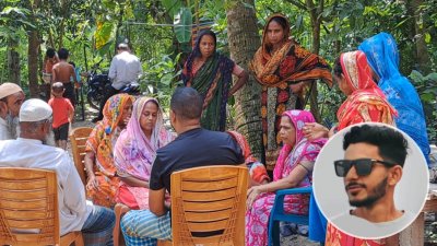 স্বজনদের আহাজারি, ইনসেটে জীবন ঢালী