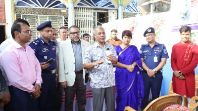 বিকালে মুন্সীগঞ্জের লৌহজংয়ের কনকসারের শ্রী শ্রী সার্বজনীন কালী ও দুর্গামন্দির পরিদর্শনকালে প্রধান অতিথির বক্তব্যে তিনি এসব কথা বলেন
