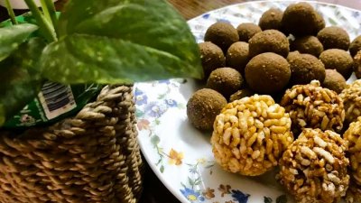 কারও আশা না করে নিজেই বানিয়ে ফেলুন নাড়ু-মোয়া