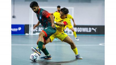 বাংলাদেশ স্বাগতিক মালয়েশিয়ার কাছে ৭-১ গোলে হেরেছে