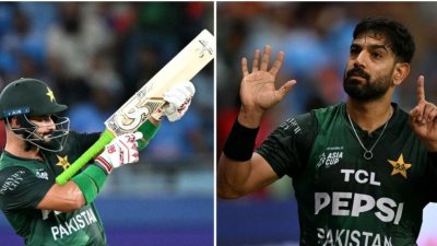 শাহেবজাদা ফারহান ও হারিস রউফের উদযাপন আলোচনার জন্ম দিয়েছে।