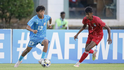 বাংলাদেশ-ভারত সাফ অনূর্ধ্ব ১৭ চ্যাম্পিয়নশিপে ফাইনাল ম্যাচ