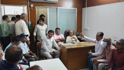 অ্যাব নেতৃবৃন্দের সঙ্গে রুহুল কবির রিজভী