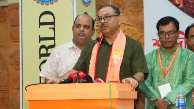 বক্তব্য দিচ্ছেন ডিএমপি কমিশনার