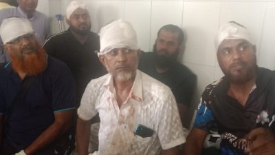 আহতরা হাসপাতালে চিকিৎসা নিচ্ছেন