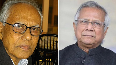 ভাষাসৈনিক আহমদ রফিক ও প্রধান উপদেষ্টা ড. মুহাম্মদ ইউনূস