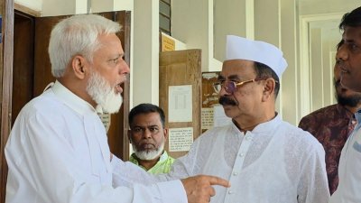 আদালতে হাজির হয়েছিলেন গয়েশ্বর চন্দ্র রায়/বাংলা ট্রিবিউন