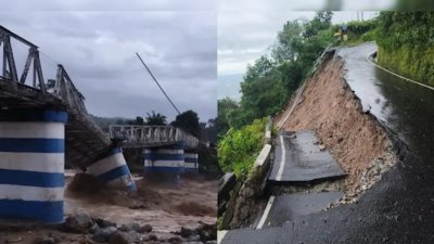 দার্জিলিংয়ে ভারি বৃষ্টি অব্যাহত রয়েছে। ছবি: এনডিটিভি