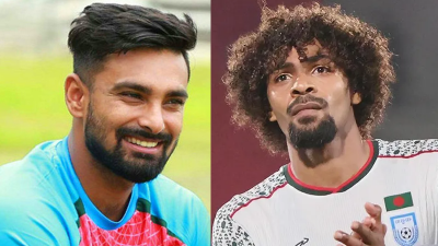 লিটন দাস ও হামজা চৌধুরী