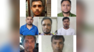 রাজধানীর বিভিন্ন এলাকা থেকে সাতজনকে গ্রেফতার করেছে পুলিশ