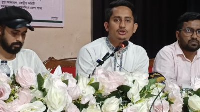 এনসিপির উত্তর অঞ্চলের মুখ্য সংগঠক সারজিস আলম