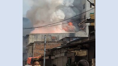মঙ্গলবার সকাল সাড়ে ১১টার দিকে আগুন লাগে