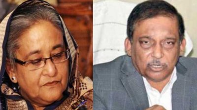 শেখ হাসিনা ও আসাদুজ্জামান খান (ফাইল ফটো)