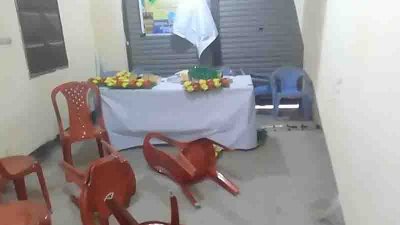 শিবিরের অনুষ্ঠানে হামলা ও ভাঙচুর