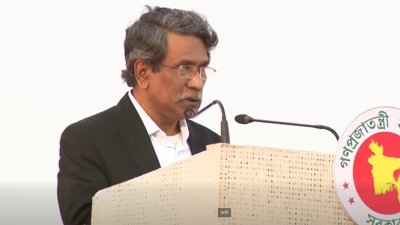 জাতীয় ঐকমত্য কমিশনের সহ-সভাপতি অধ্যাপক আলী রীয়াজ/ভিডিও থেকে নেওয়া স্ক্রিনশট