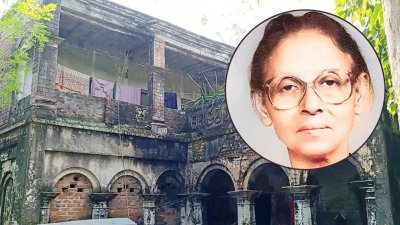 প্রত্নসম্পদ ঘোষণার নয় বছরেও দখলমুক্ত করা যায়নি তেভাগা আন্দোলনের অবিসংবাদিত নেত্রী ইলা মিত্রের পৈতৃক ভিটেবাড়ি