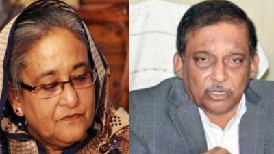 শেখ হাসিনা ও আসাদুজ্জামান খান (ফাইল ফটো)