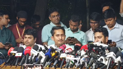 প্রধান উপদেষ্টার সঙ্গে বৈঠক শেষে ব্রিফিংয়ে সারজিস আলম