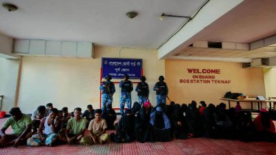পাচারের উদ্দেশ্যে বন্দি নারী ও শিশুসহ ৪৪ জনকে উদ্ধার করেছে বাংলাদেশ কোস্ট গার্ড