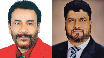সভাপতি এমএ রশিদ ও মহাসচিব কেএস হোসেন টমাস