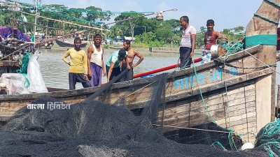 ইলিশ ধরার ২২ দিনের নিষেধাজ্ঞা শেষ হচ্ছে আজ