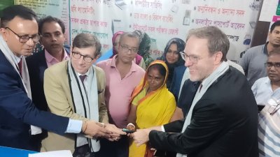 রংপুরে ফ্রান্সের রাষ্ট্রদূত