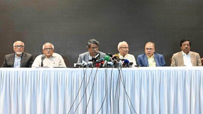 বক্তব্য রাখছেন ড. আলী রীয়াজ