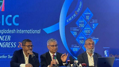 ‘বাংলাদেশ ইন্টারন্যাশনাল ক্যানসার কংগ্রেস’ কনফারেন্স