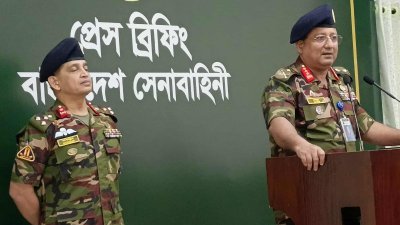 সেনানিবাসে সংবাদ সম্মেলন