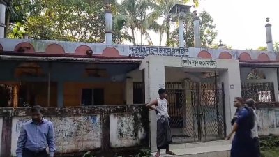নবীগঞ্জ উপজেলার আউশকান্দি ইউনিয়নের বনগাঁও নতুন জামে মসজিদ