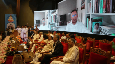 রাজধানীর ফার্মগেট কৃষিবিদ ইনস্টিটিউট মিলনায়তনে হিন্দু প্রতিনিধি সম্মেলন