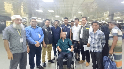 জাহাঙ্গীর আলমকে পরিবার-পরিজনের কাছে হস্তান্তর করা হয়