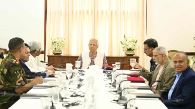রাষ্ট্রীয় অতিথি ভবন যমুনায় ‘বিএনসিসির মাধ্যমে জাতীয় রূপান্তর’ শীর্ষক উপস্থাপনা অনুষ্ঠান