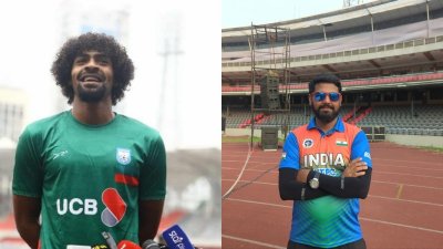 হামজা চৌধুরী ও রাহুল ব্যানার্জি (কোলাজ)