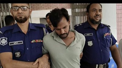 পুলিশের হেফাজতে আসামি মো. মকবুল হোসেন