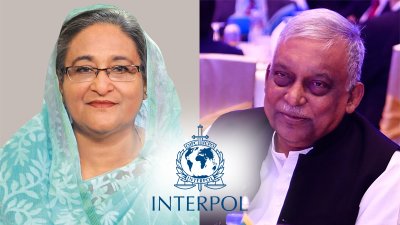 শেখ হাসিনা ও আসাদুজ্জামান খান কামাল/কোলাজ