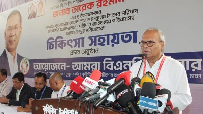 কথা বলছেন রুহুল কবির রিজভী