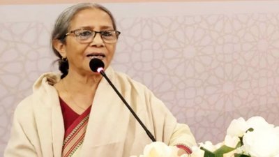 মৎস্য ও প্রাণিসম্পদ উপদেষ্টা ফরিদা আখতার (ফাইল ছবি)
