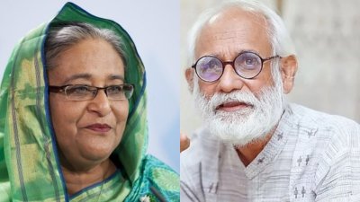 শেখ হাসিনা ও জেড আই খান পান্না (কোলাজ)