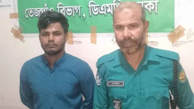 গ্রেফতারকৃত রুবেল ওরফে চোরা রুবেল