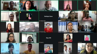 আন্তর্জাতিক নারী নির্যাতন প্রতিরোধ দিবসের ওয়েবিনার
