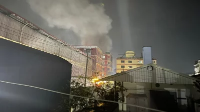 প্যানমার্ক কারখানার গুদামে আগুন লেগেছে