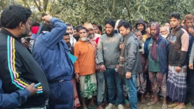 চাঁপাইনবাবগঞ্জের শিবগঞ্জে ধারালো অস্ত্রের আঘাতে এবং চোখ তুলে একজনকে হত্যা