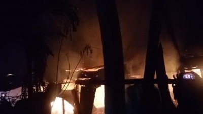 আগুনে ১১টি বাড়ি ভস্মীভূত হয়েছে